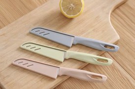 Cuchillo con funda colores pasteles